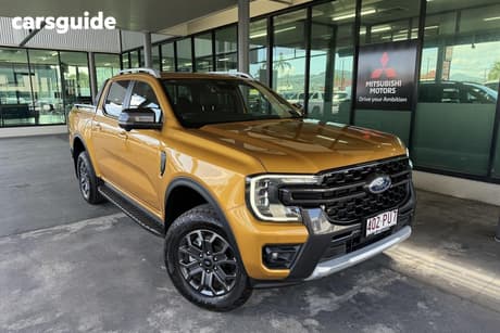 Yellow 2026 Ford Ranger Double Cab Pick Up Wildtrak 2.0 (4X4)