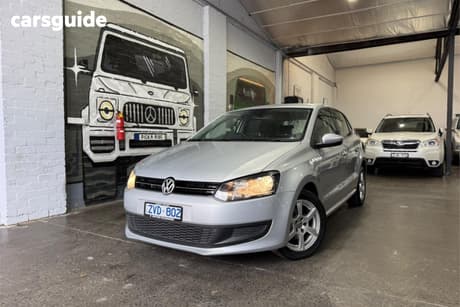 Silver 2013 Volkswagen Polo Hatchback 77 Tsi Comfortline