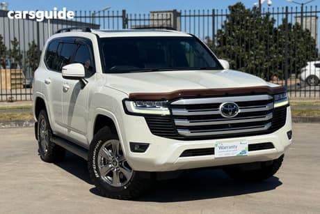 White 2022 Toyota Landcruiser Wagon Lc300 Vx (4X4)