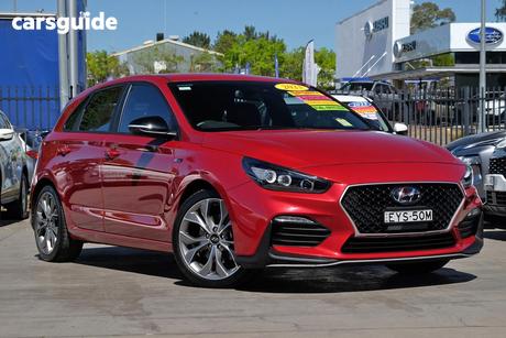 Red 2023 Hyundai I30 Hatchback N Line