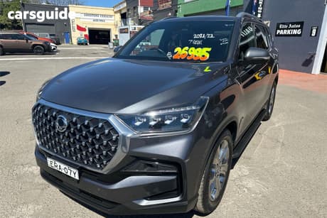 Grey 2021 Ssangyong Rexton Wagon Ultimate (Awd)
