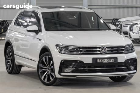 White 2020 Volkswagen Tiguan Wagon 162 Tsi Highline