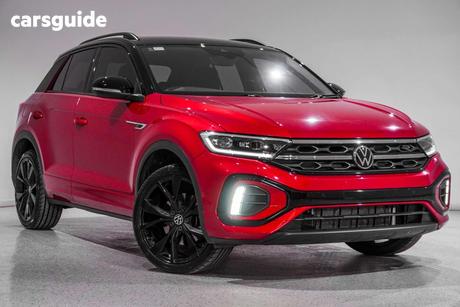 Red 2023 Volkswagen T-ROC Wagon 140Tsi R-Line (Restricted Ftr)
