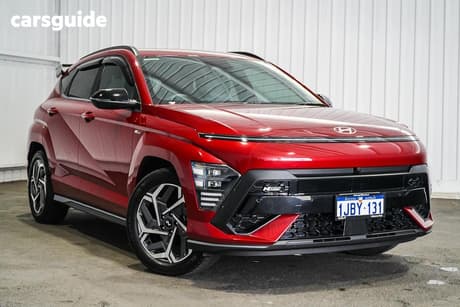 Red 2023 Hyundai Kona Wagon Hybrid Premium