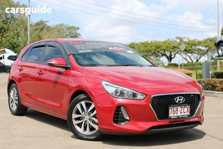 Red 2018 Hyundai I30 Hatchback Active