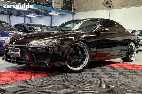 Black 2001 Nissan 200SX Coupe Spec R