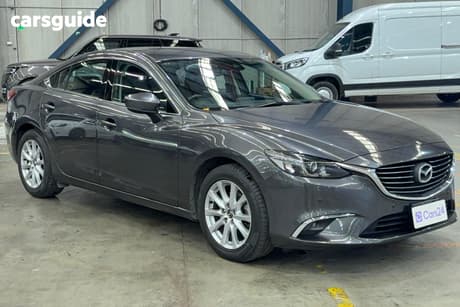 Grey 2016 Mazda 6 Sedan Touring