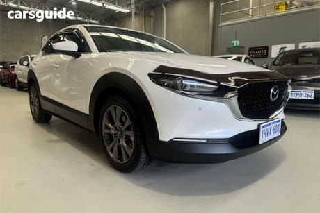White 2023 Mazda CX-30 Wagon G25 Astina (Fwd)