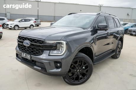 Grey 2024 Ford Everest Wagon Sport (4Wd)