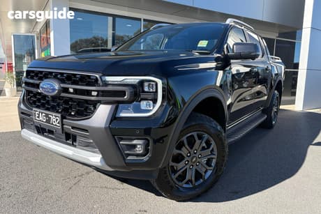 Black 2026 Ford Ranger Double Cab Pick Up Wildtrak 3.0 (4X4)