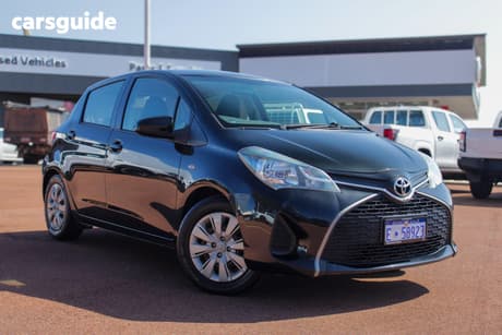 Black 2014 Toyota Yaris Hatchback Ascent