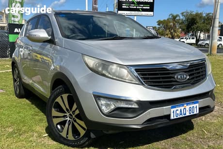 Silver 2011 Kia Sportage Wagon Platinum (Awd)