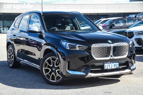 Black 2025 BMW IX1 Wagon Edrive20 Xline
