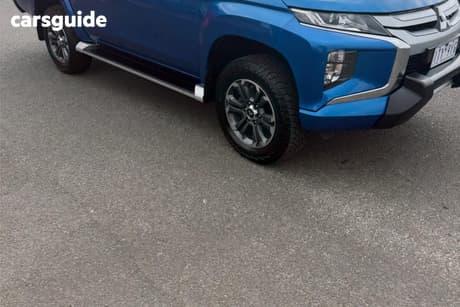 Blue 2021 Mitsubishi Triton Double Cab Pick Up Glx-R (4X4)