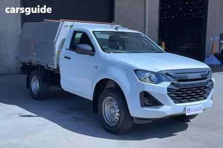 White 2025 Isuzu D-MAX Cab Chassis Sx (4X2) High-Ride