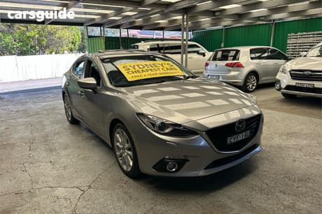 Grey 2014 Mazda 3 Sedan Sp25 Astina