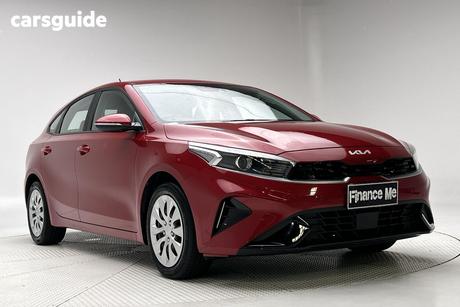 Red 2024 Kia Cerato Hatchback S