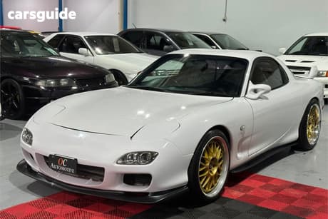 White 1993 Mazda RX-7 Coupe Twin Turbo