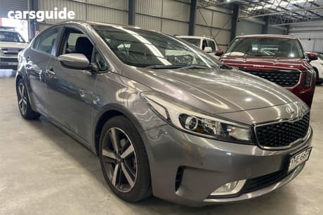 Grey 2017 Kia Cerato Sedan Sport