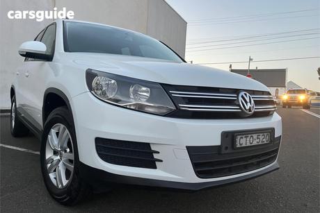 White 2014 Volkswagen Tiguan Wagon 118 Tsi (4X2)