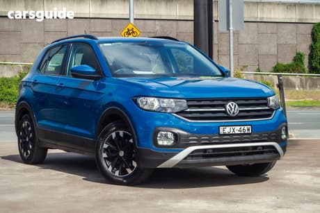Blue 2020 Volkswagen T-Cross Wagon 85Tsi Life