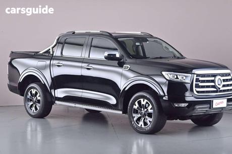 Black 2021 GWM UTE Dual Cab Utility Cannon-X (4X4)