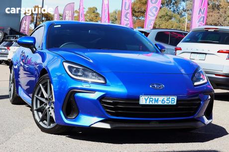 Blue 2023 Subaru BRZ Coupe