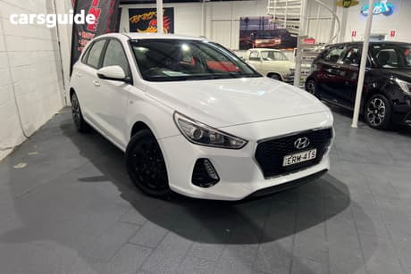 White 2018 Hyundai I30 Hatchback Go