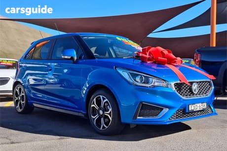 Blue 2022 MG MG3 Hatchback Excite (With Navigation)