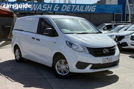 White 2023 LDV G10 Van Barn Door