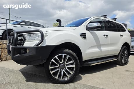 White 2019 Ford Everest Wagon Titanium (4Wd 7 Seat)