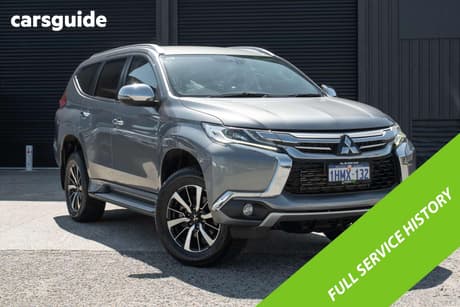Silver 2017 Mitsubishi Pajero Sport Wagon Gls (4X4) 7 Seat