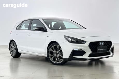 White 2020 Hyundai I30 Hatchback N Line