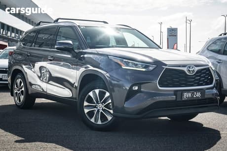 Grey 2021 Toyota Kluger Wagon Gxl Awd