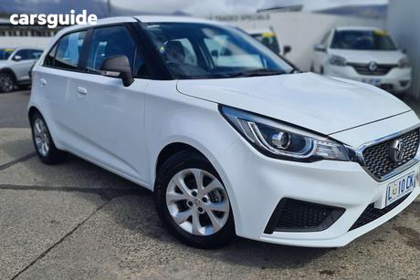 White 2023 MG MG3 Hatchback Core