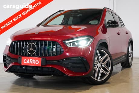 Red 2021 Mercedes-Benz GLA35 Wagon 4Matic