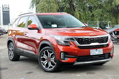 Red 2022 Kia Seltos Wagon Gt Line (Fwd) Limited Edition