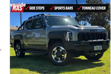 Grey 2025 Kia Tasman Double Cab Pick Up X-Line (4X4) (0.9T) Bdy Fender