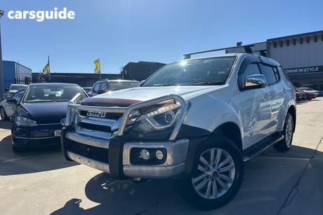 White 2018 Isuzu MU-X Wagon Ls-U (4X4)
