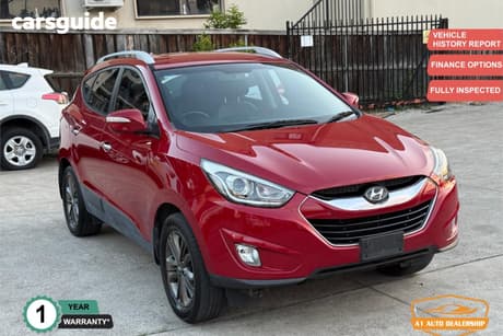 Red 2015 Hyundai IX35 Wagon Elite (Fwd)