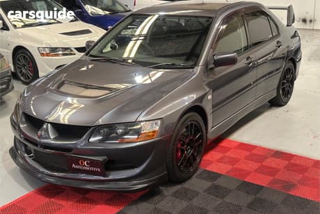Grey 2004 Mitsubishi Lancer Sedan Evolution Viii Mr