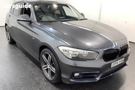 Grey 2017 BMW 120I Hatchback Urban Line