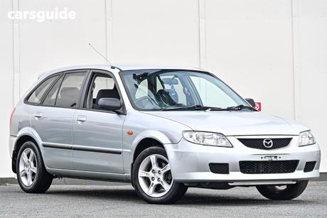 Silver 2003 Mazda 323 Hatchback Astina
