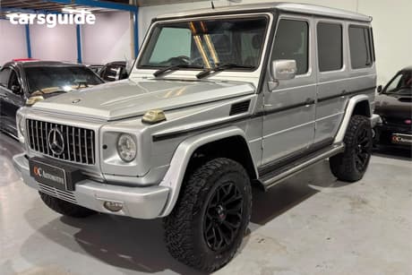 Silver 2011 Mercedes-Benz G350 Wagon 350
