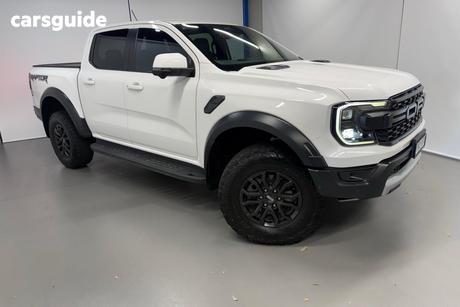 White 2023 Ford Ranger Double Cab Pick Up Raptor 3.0 (4X4)