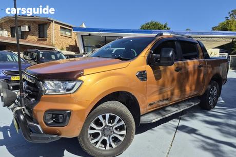 Orange 2019 Ford Ranger Double Cab Pick Up Wildtrak 2.0 (4X4)