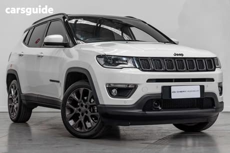 White 2021 Jeep Compass Wagon S-Limited (Awd)