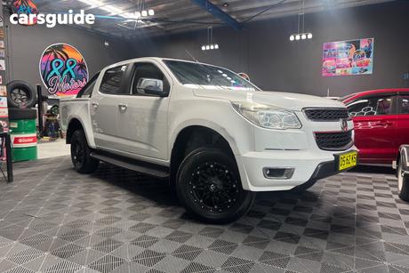 White 2015 Holden Colorado Crew Cab Pickup Ltz (4X4)