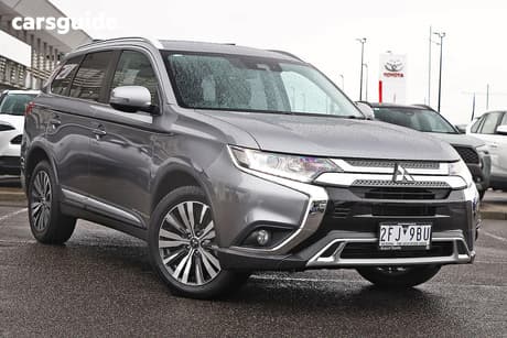 Grey 2019 Mitsubishi Outlander Wagon Ls 7 Seat (Awd)