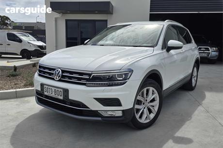 White 2017 Volkswagen Tiguan Wagon 162 Tsi Highline